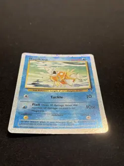Pokemon (LC) 52/110 Magikarp Reverse Holo ENG NO PSA Charizard ERROR Print line - Image 4