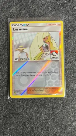 Pokemon - Lusamine 153a/156 League Challenge Promos 2nd Place NM - Image 1