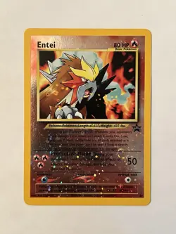Pokemon TCG Entei Wizards Black Star Promos 34 Holo Promo Promo - Image 1