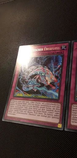 Yu-Gi-Oh! Kybernetischer Uberfluss, DUOV-DE100, UR, 1. Auflage, Near Mint - Image 2
