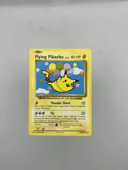 Near Mint - Flying Pikachu 110/108 Evolutions Secret Rare Pokemon Card LP+ - Image 1