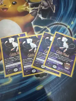 Catch Mew! Pokemon Card Wizards of the Coast Pokemon Movie 1999 Price Is ForAll - Image 1