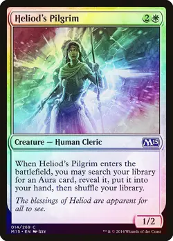 Heliod's Pilgrim FOIL Magic 2015 / M15 PLD White Common MAGIC CARD ABUGames - Image 1