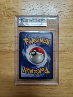 Pokemon BGS 7.5 NM+ 1999 Poliwrath Base Set Holo Card - Image 2
