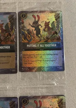 4 Lorcana Putting It All Together 27/P3 Cinemark Promo Card Zootopia 2 Disney LE - Image 3