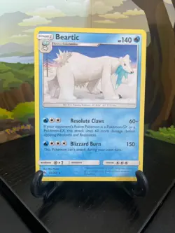 Beartic 62/214 - Lost Thunder - Rare - Pokemon Card - LP - Image 1