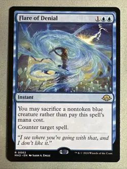 MTG / Flare of Denial / MH3 / #62 / Regular / Rare / NM - Image 1