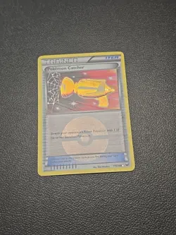 Pokemon Catcher (Gold) 111/108 Dark Explorers Holo NM Secret Rare - Image 1