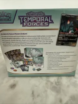 Temporal Forces Elite Trainer Box ETB sealed + Sealed pokemon lot , boosters - Image 2