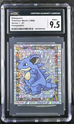Pokemon Nidoqueen S7 Holo Merlin Series 1 - CGC 9.5 - Image 1