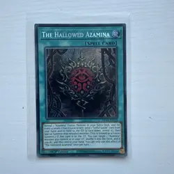 The Hallowed Azamina Prismatic Secret Rare 1st Edition Yu-Gi-Oh MP25-EN112 - Image 1