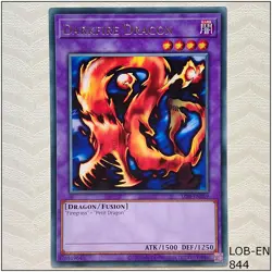 Darkfire Dragon - LOB-EN019 - Rare Unlimited Yugioh - Image 1
