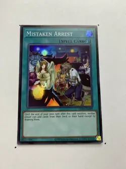 Yu-Gi-Oh! TCG Mistaken Arrest - OP29-EN009 - Super Rare - NM - Image 1