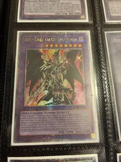 Yu-Gi-Oh! TCG Red Eyes Dark Dragoon 1st Edition Quarter Century RA02 - Image 1