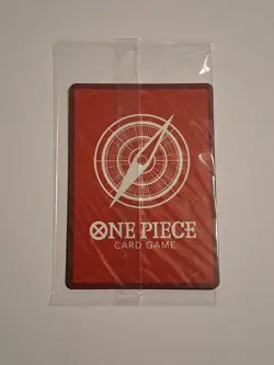 One Piece Card Game TCG Koby OP-12 Release Event WINNER Card P-092 (Sealed) - Image 2