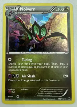Pokemon Card Noivern 112/162 Ultra Rare Cracked Ice Holo XY BREAKthrough 2015 NM - Image 1
