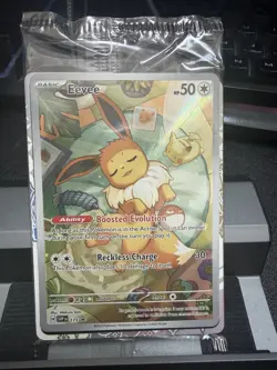 Pokemon TCG Eevee 173 Holo Promo Prismatic Evolutions ETB Sealed Card - Image 1