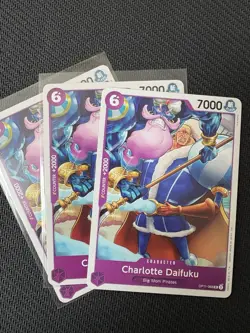 OP11-068 Charlotte Daifuku : Uncommon English One Piece TCG Card : OP11: A Fist - Image 1