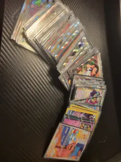 SMALL lot of 90 Full Art, Trainers, Galleries Pokemon Cards - Image 1