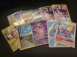 SMALL lot of 90 Full Art, Trainers, Galleries Pokemon Cards - Image 2