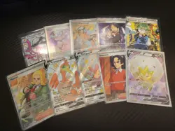 SMALL lot of 90 Full Art, Trainers, Galleries Pokemon Cards - Image 3
