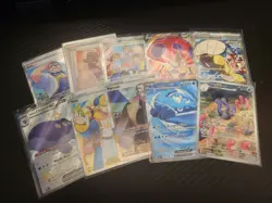 SMALL lot of 90 Full Art, Trainers, Galleries Pokemon Cards - Image 5