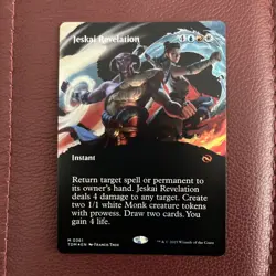 Jeskai Revelation (Borderless) Tarkir: Dragonstorm Foil - Image 1