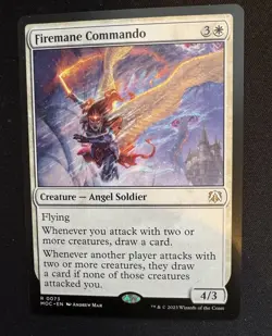 MTG Firemane Commando - March of the Machine Commander #073 - Image 1