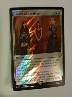 Clever Concealment Surge FOIL NM FINAL FANTASY VII FFVII Magic the Gathering MTG - Image 1