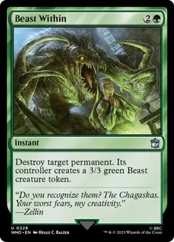MTG - Beast Within - Doctor Who - Magic the Gathering - Image 1