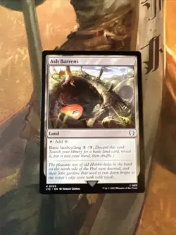 MTG l Ash Barrens | Uncommon | (NM) LTC #295 - Image 1