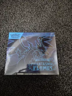 Pokemon TCG Mega Evolution Phantasmal Flames Elite Trainer Box ETB New & Sealed - Image 1