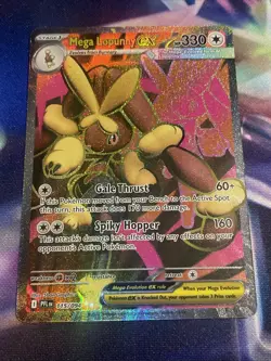 Pokemon TCG Mega Lopunny ex 115/094 Full Art Ultra Rare Phantasmal Flames NM/M - Image 1
