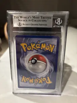 1999 Pokemon Base Set Shadowless 1st Edition Hitmonchan Holo #7 BGS 8.5 Mint PSA - Image 2