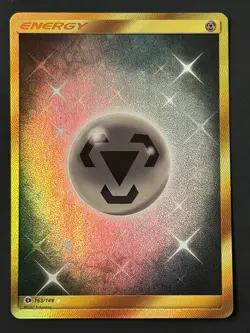 Metal / Steel Energy 163/149 - Sun & Moon Base Set Secret Rare - Pokemon NM - Image 1