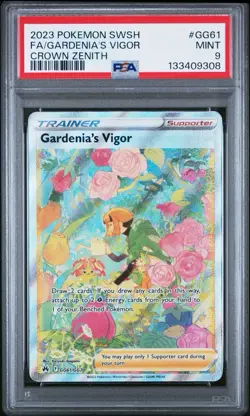 Pokemon TCG Gardenia's Vigor GG61/GG70 Crown Zenith! PSA 9! - Image 1