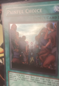 Yugioh: Painful Choice - MRL-049 - Super Rare - Unlimited - LP - Image 3