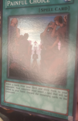 Yugioh: Painful Choice - MRL-049 - Super Rare - Unlimited - LP - Image 4