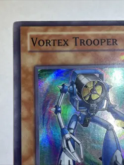 Yugioh Vortex Trooper GLAS-ENSE2 Super Rare Limited Edition LP+ - Image 2