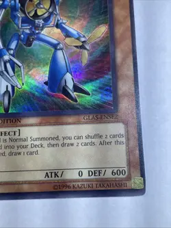 Yugioh Vortex Trooper GLAS-ENSE2 Super Rare Limited Edition LP+ - Image 4