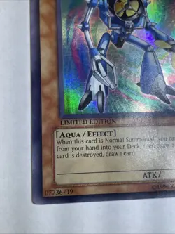 Yugioh Vortex Trooper GLAS-ENSE2 Super Rare Limited Edition LP+ - Image 5