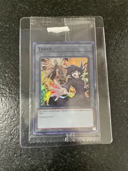 Yugioh - Chazz Token - TKNS-EN007 English - Super Rare Promo NM ENGLISH - Image 1