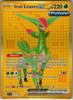Iron Leaves ex 213/162 SV05: Temporal Forces - Pokemon Card - NM - Image 1