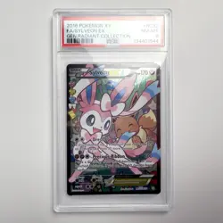 PSA 8 Sylveon Ex [Holo] RC32 Generations Radiant Collection Pokemon Card TCG - Image 1