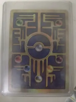 Rare Ancient mewtwo holographic pokemon card from the 90s in a hard plastic case - Image 2