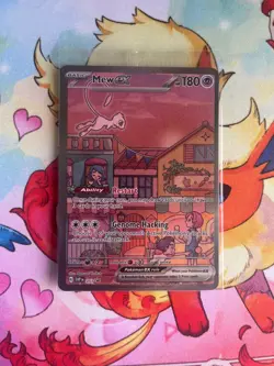 Mew ex 053 Promo Scarlet & Violet Pokemon Near Mint Card Sealed - Image 1