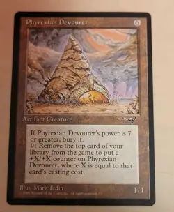 Mtg PHYREXIAN DEVOURER LP Alliances -Argo- - Image 1