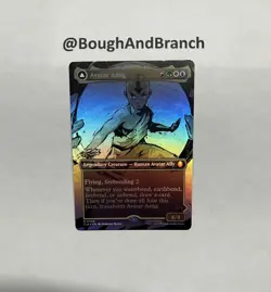 FOIL Avatar Aang (Borderless) Avatar: The Last Airbender - Image 3