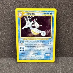 Kingdra - 8/111 - Pokemon Neo Genesis Unlimited Holo Rare Card WOTC LP - Image 1