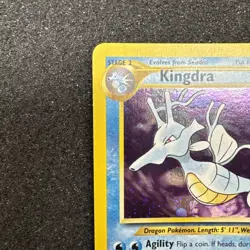 Kingdra - 8/111 - Pokemon Neo Genesis Unlimited Holo Rare Card WOTC LP - Image 4